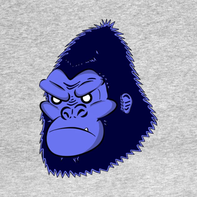 Blue Gorilla by ComicSpider